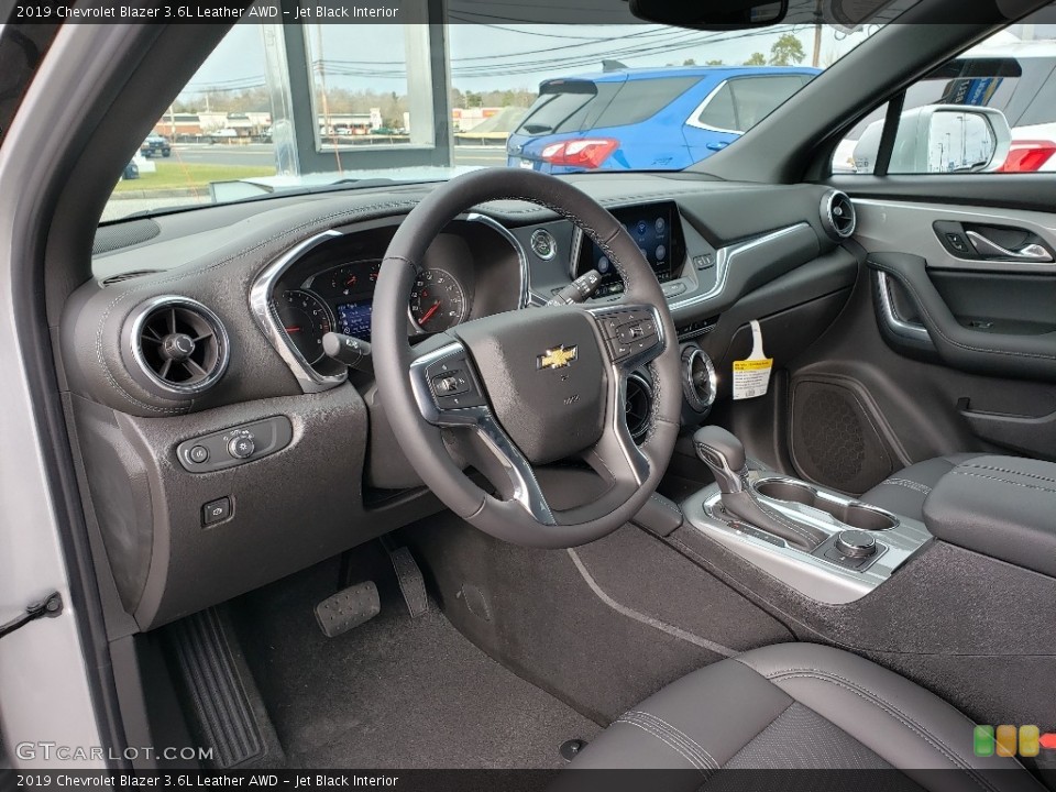 Jet Black Interior Photo for the 2019 Chevrolet Blazer 3.6L Leather AWD #131393943