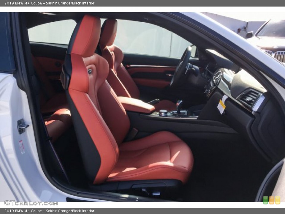 Sakhir Orange/Black Interior Front Seat for the 2019 BMW M4 Coupe #131394120