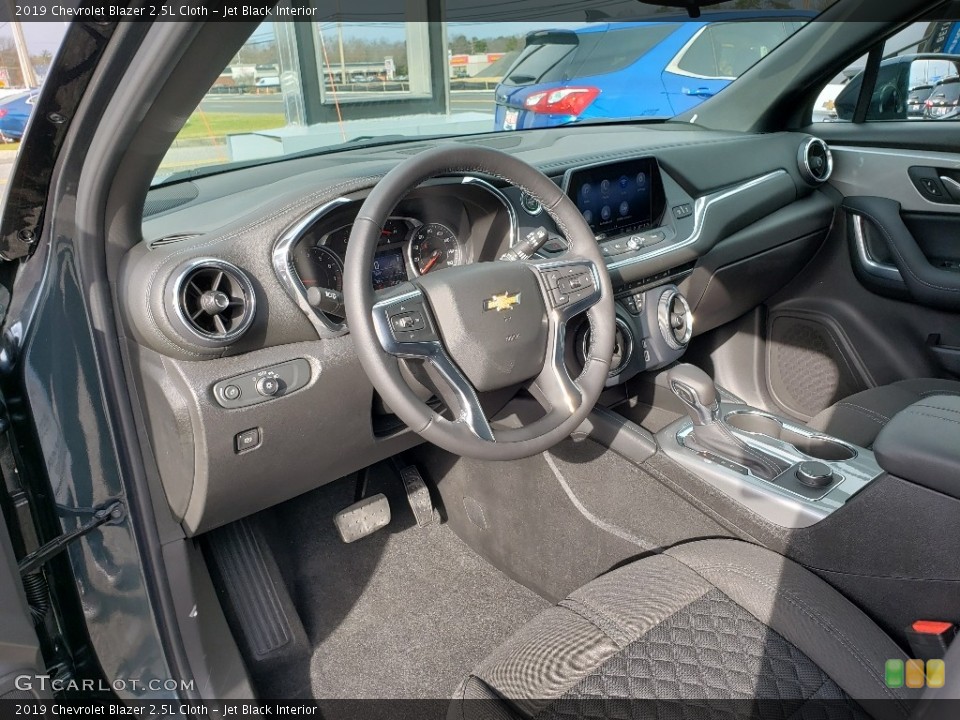 Jet Black Interior Photo for the 2019 Chevrolet Blazer 2.5L Cloth #131394372