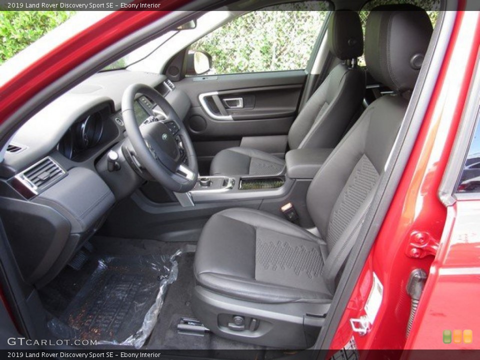 Ebony Interior Front Seat for the 2019 Land Rover Discovery Sport SE #131396328