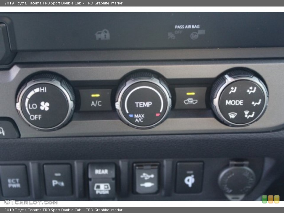 TRD Graphite Interior Controls for the 2019 Toyota Tacoma TRD Sport Double Cab #131396610