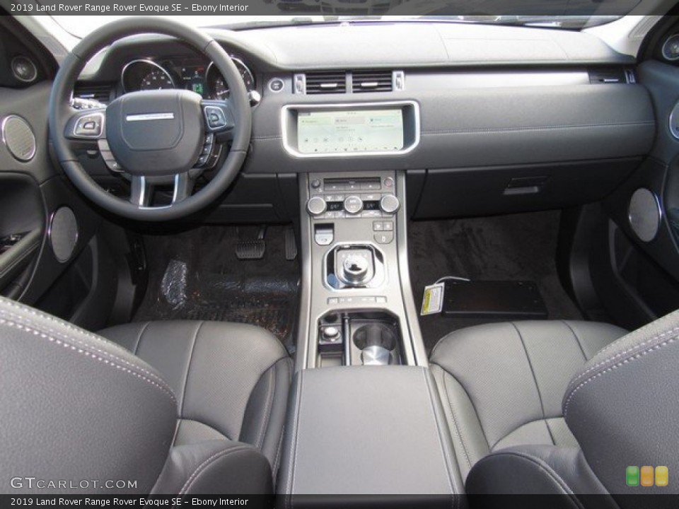 Ebony Interior Dashboard for the 2019 Land Rover Range Rover Evoque SE #131396958