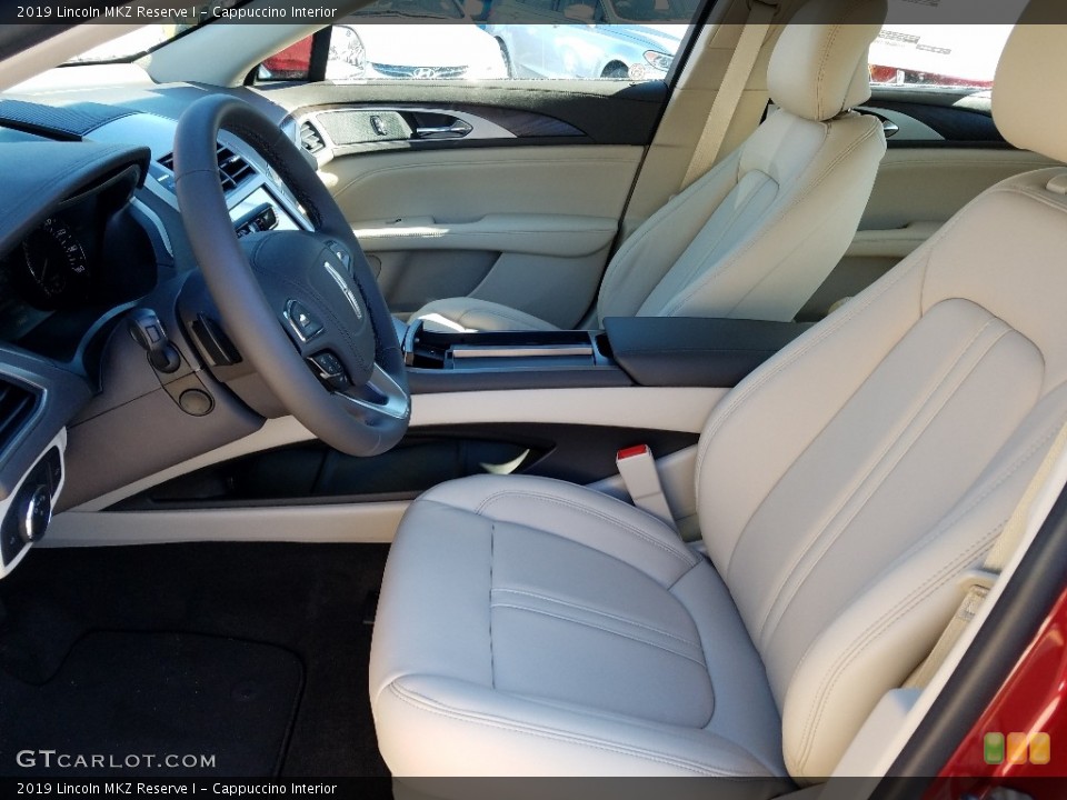 Cappuccino Interior Front Seat for the 2019 Lincoln MKZ Reserve I #131403498