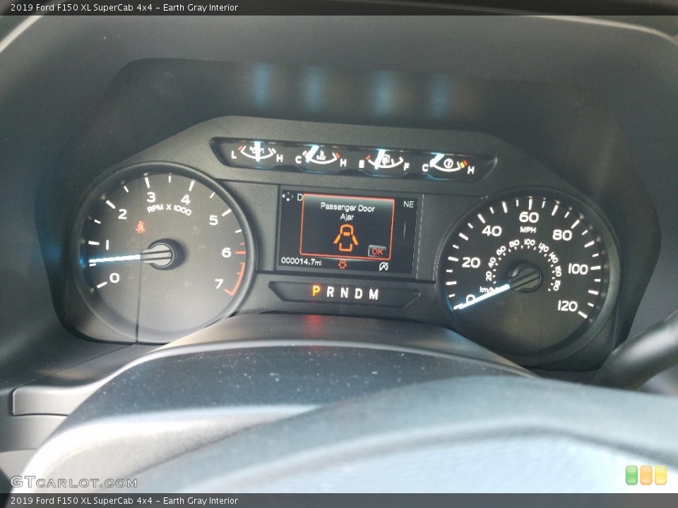 Earth Gray Interior Gauges for the 2019 Ford F150 XL SuperCab 4x4 #131405148