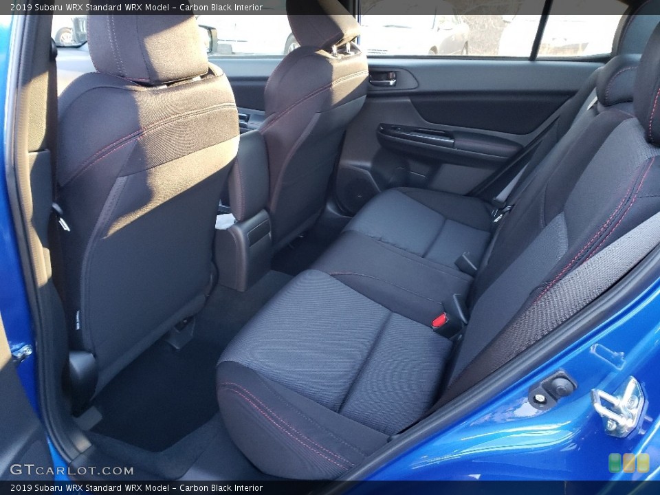 Carbon Black Interior Rear Seat for the 2019 Subaru WRX  #131406090