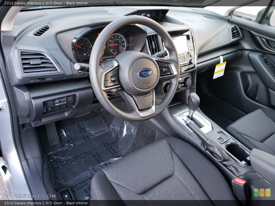 Black Interior Photo for the 2019 Subaru Impreza 2.0i 5-Door #131406210