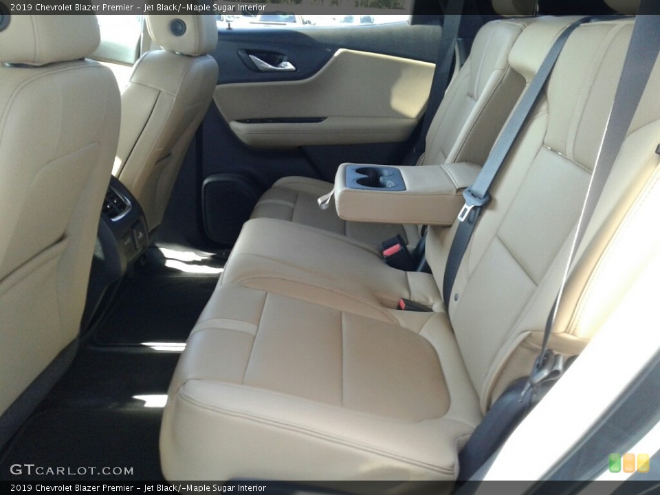 Jet Black/­Maple Sugar Interior Rear Seat for the 2019 Chevrolet Blazer Premier #131410218
