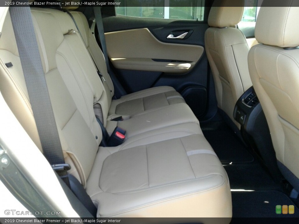 Jet Black/­Maple Sugar Interior Rear Seat for the 2019 Chevrolet Blazer Premier #131410227