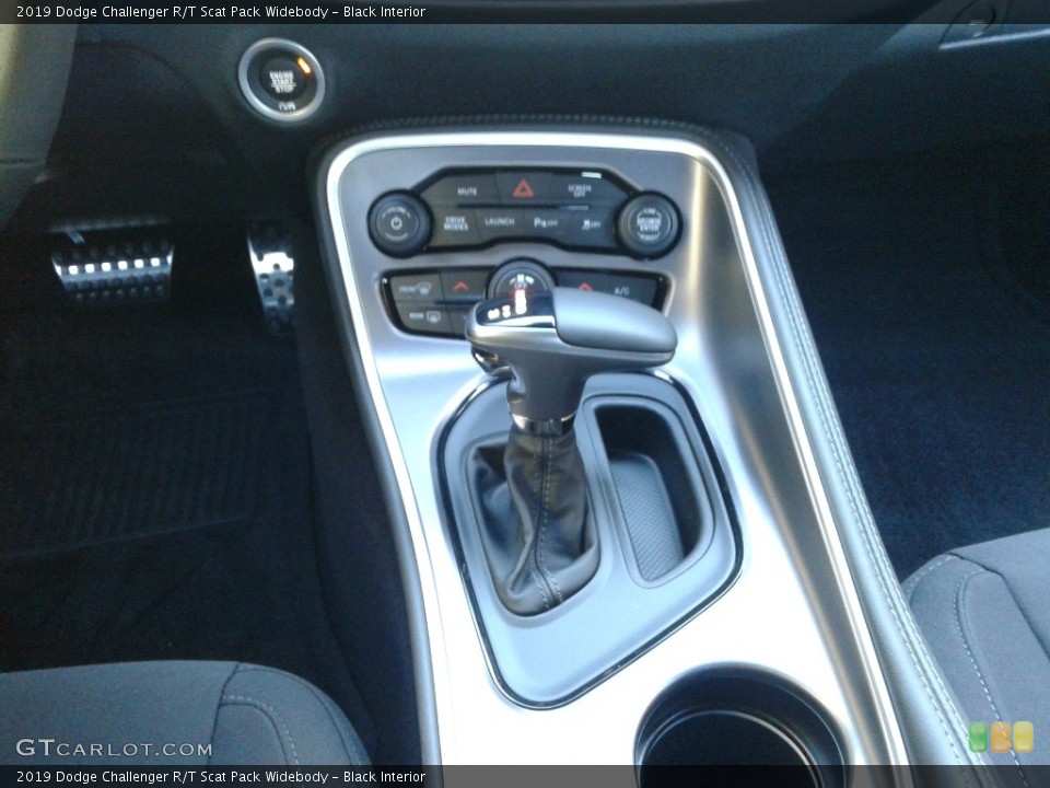 Black Interior Transmission for the 2019 Dodge Challenger R/T Scat Pack Widebody #131411067