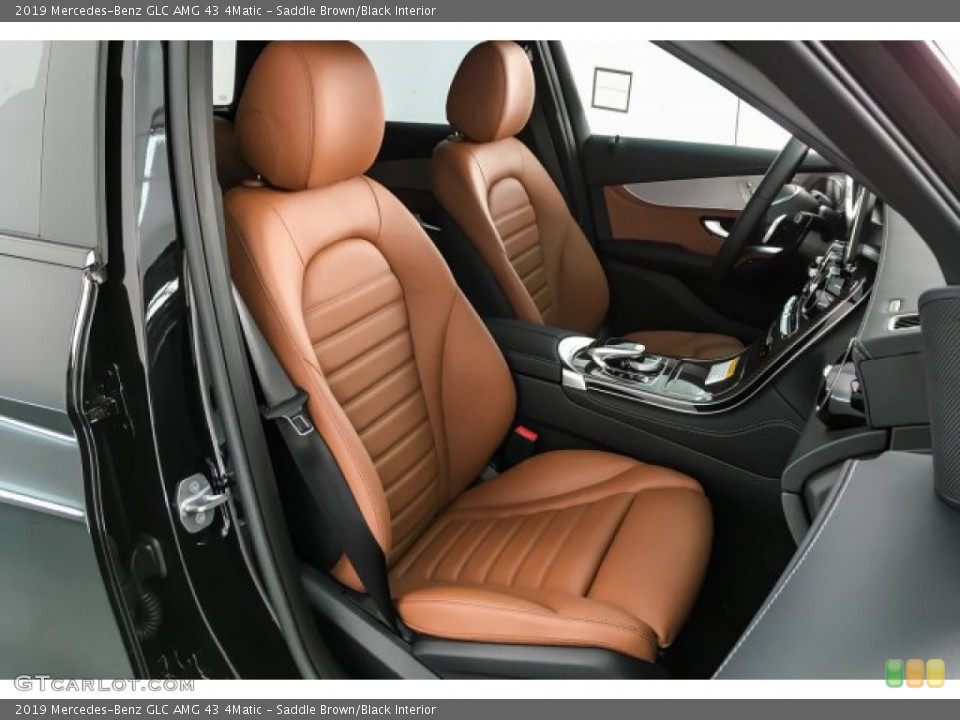 Saddle Brown/Black Interior Photo for the 2019 Mercedes-Benz GLC AMG 43 4Matic #131412813