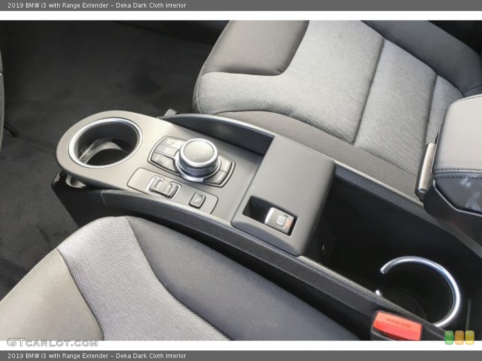 Deka Dark Cloth Interior Controls for the 2019 BMW i3 with Range Extender #131416095