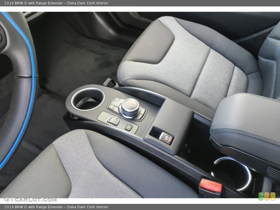 Deka Dark Cloth Interior Controls for the 2019 BMW i3 with Range Extender #131416296