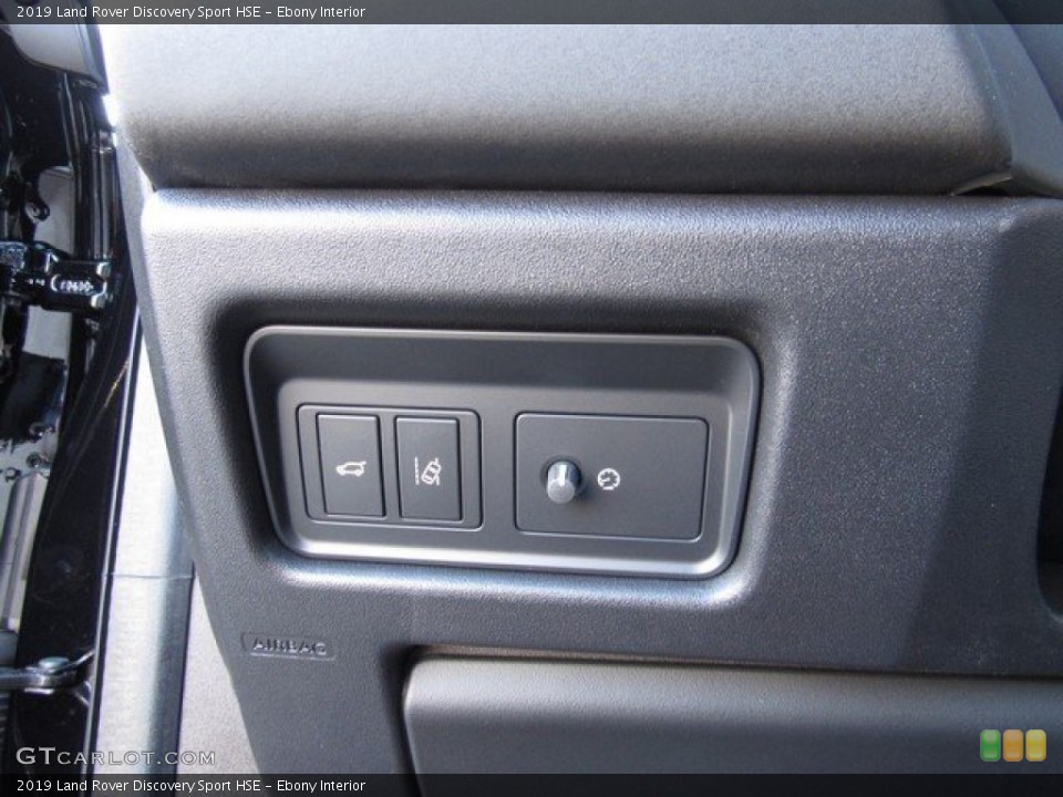 Ebony Interior Controls for the 2019 Land Rover Discovery Sport HSE #131421677