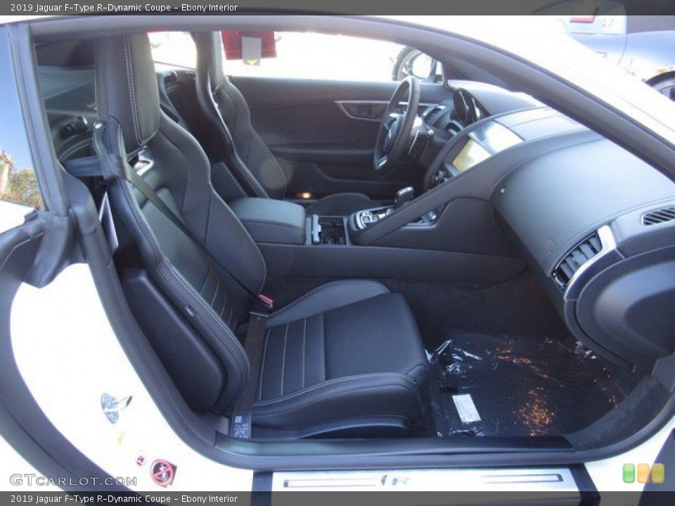 Ebony Interior Front Seat for the 2019 Jaguar F-Type R-Dynamic Coupe #131421809