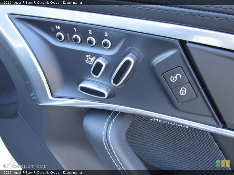 Ebony Interior Controls for the 2019 Jaguar F-Type R-Dynamic Coupe #131421956