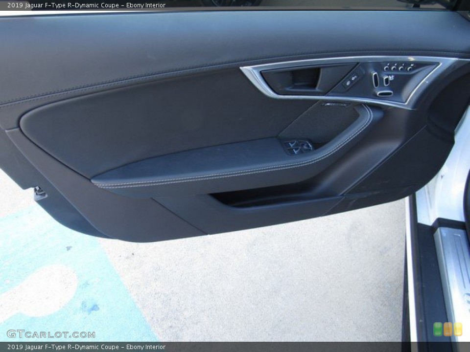 Ebony Interior Door Panel for the 2019 Jaguar F-Type R-Dynamic Coupe #131421983