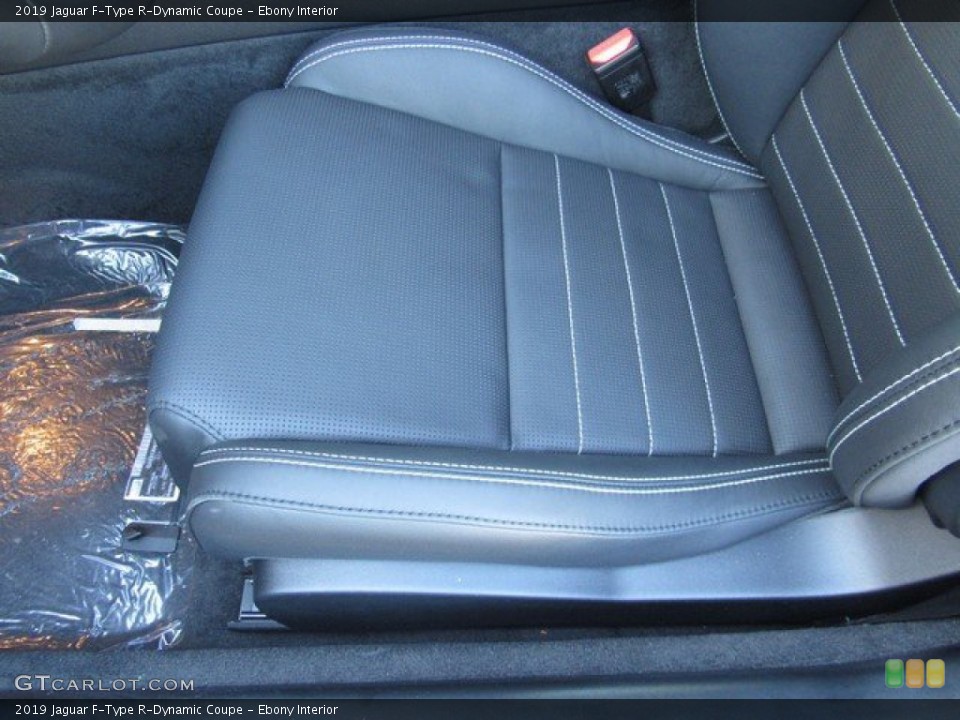 Ebony Interior Front Seat for the 2019 Jaguar F-Type R-Dynamic Coupe #131422007