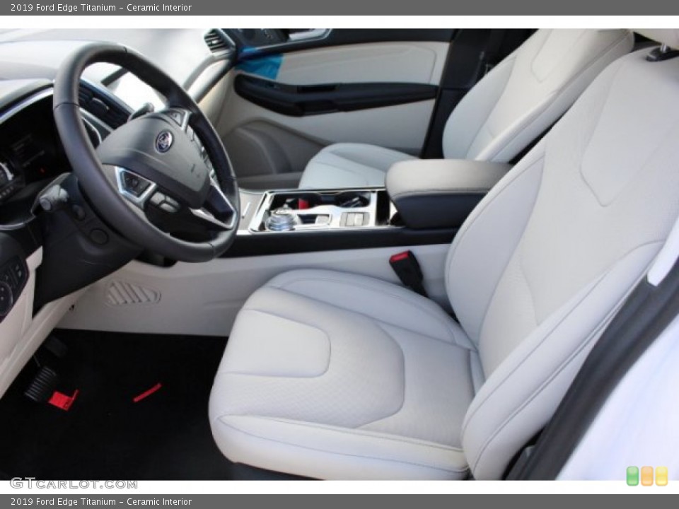 Ceramic Interior Front Seat for the 2019 Ford Edge Titanium #131423629