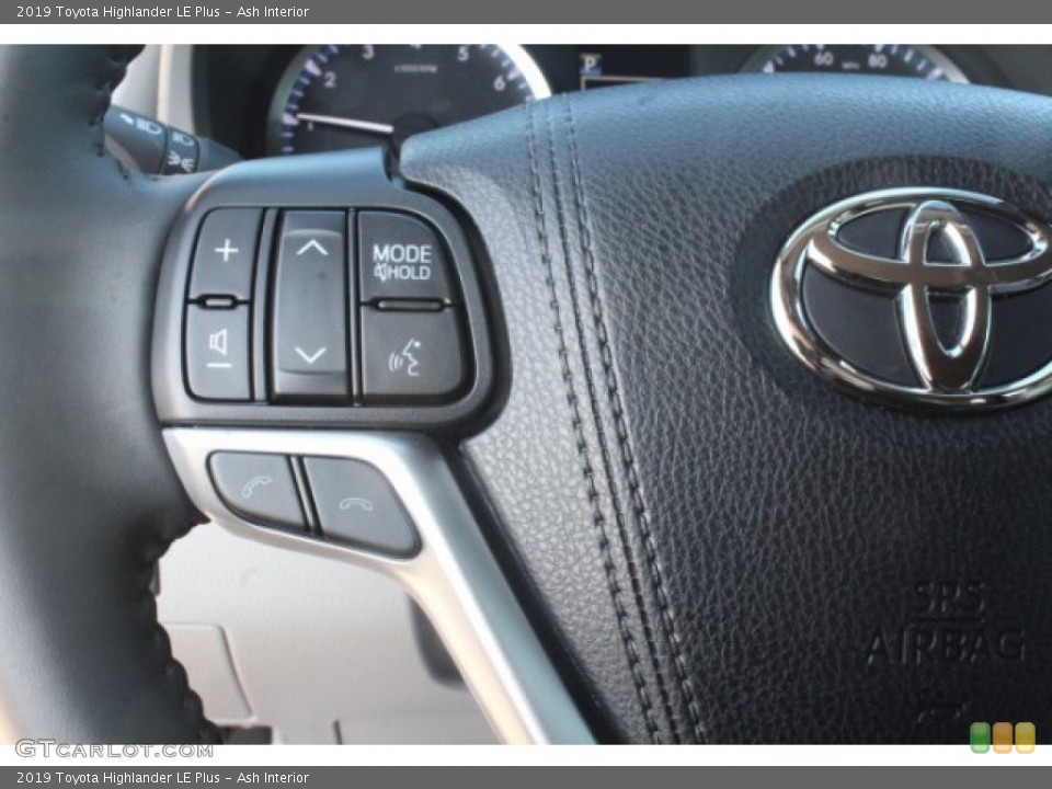 Ash Interior Steering Wheel for the 2019 Toyota Highlander LE Plus #131426848