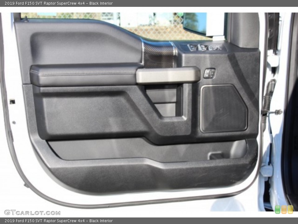 Black Interior Door Panel for the 2019 Ford F150 SVT Raptor SuperCrew 4x4 #131431321