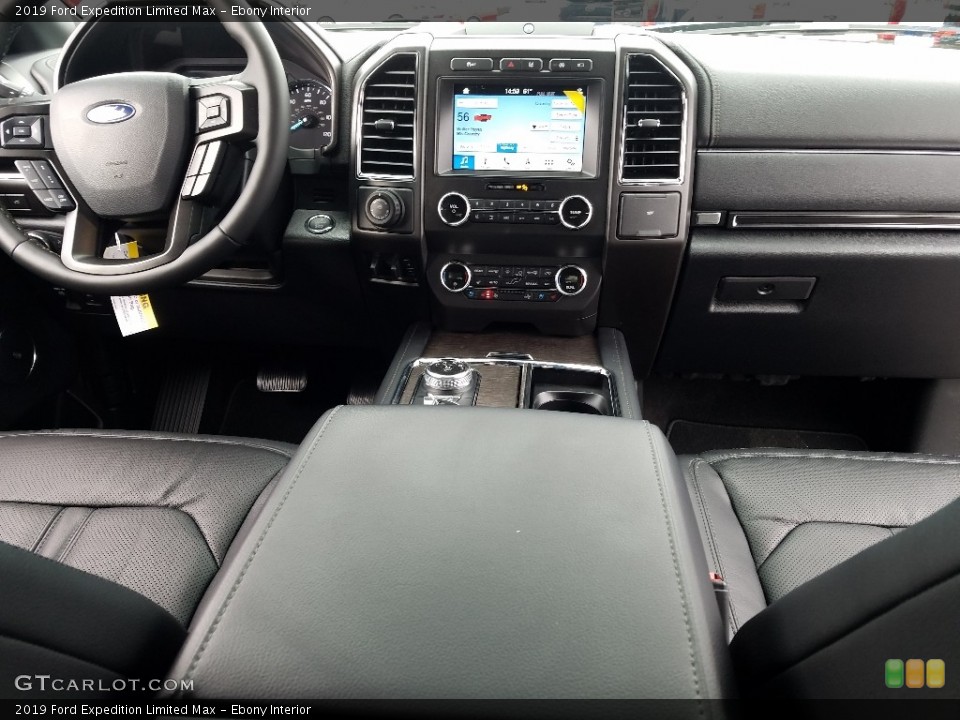 Ebony Interior Dashboard for the 2019 Ford Expedition Limited Max #131436157