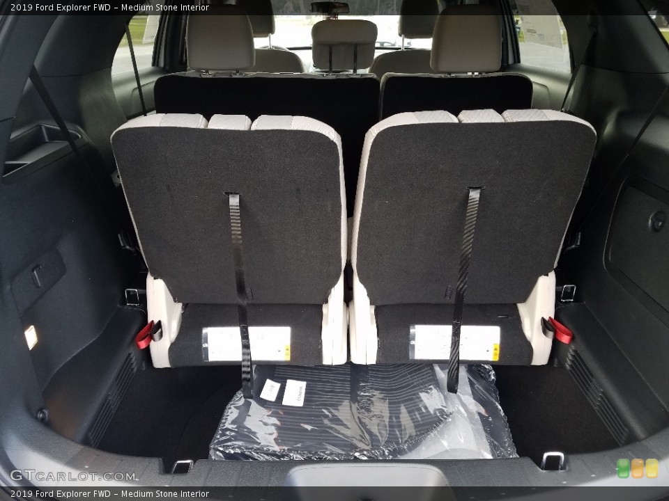 Medium Stone Interior Trunk for the 2019 Ford Explorer FWD #131436379