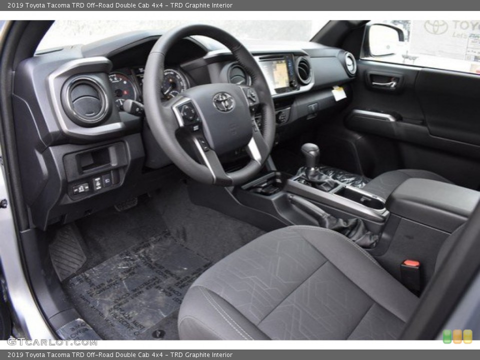 TRD Graphite Interior Photo for the 2019 Toyota Tacoma TRD Off-Road Double Cab 4x4 #131440900