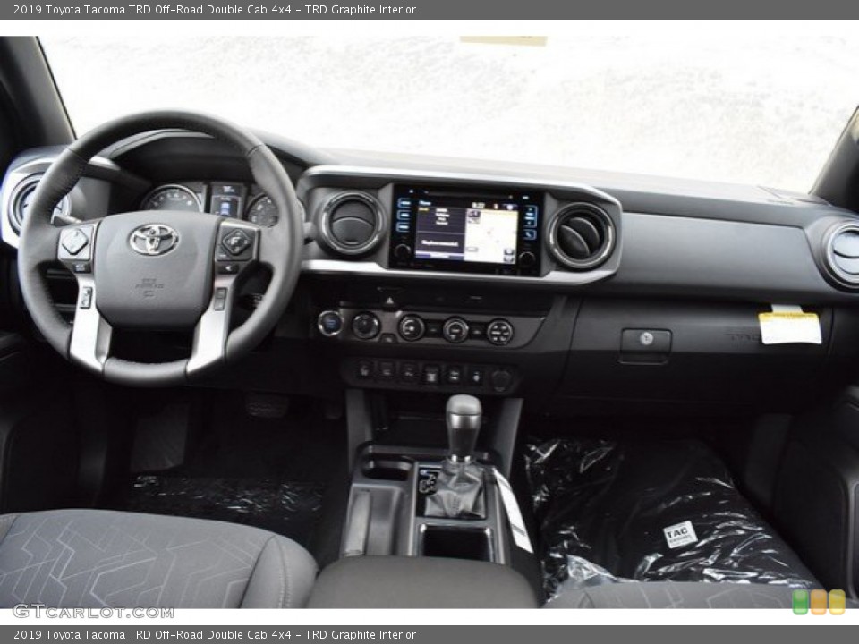 TRD Graphite Interior Dashboard for the 2019 Toyota Tacoma TRD Off-Road Double Cab 4x4 #131440960