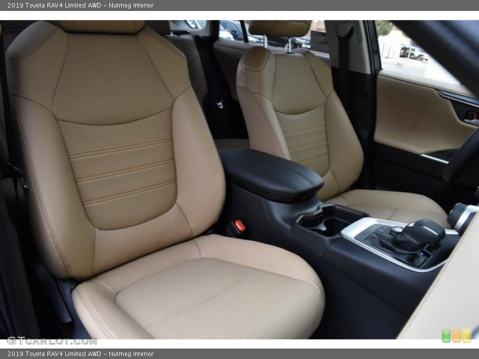 Nutmeg Interior Front Seat for the 2019 Toyota RAV4 Limited AWD #131443198