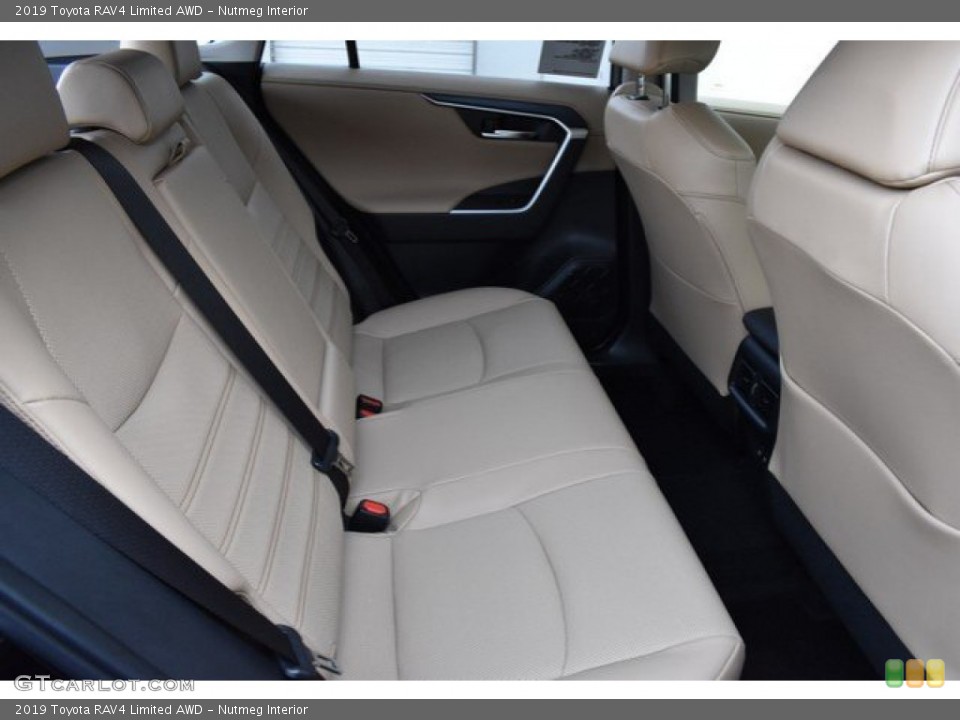 Nutmeg Interior Rear Seat for the 2019 Toyota RAV4 Limited AWD #131443294