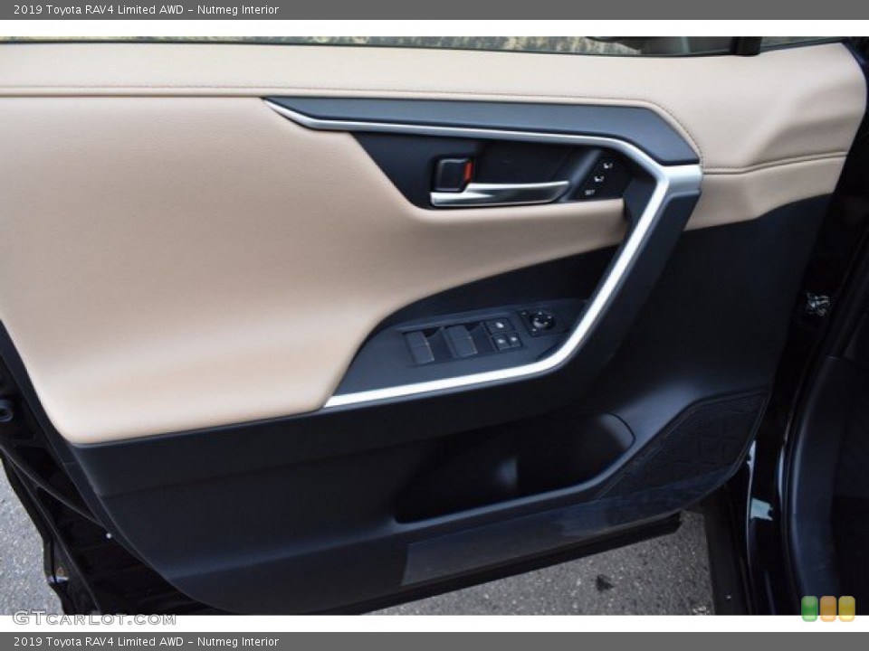 Nutmeg Interior Door Panel for the 2019 Toyota RAV4 Limited AWD #131443336