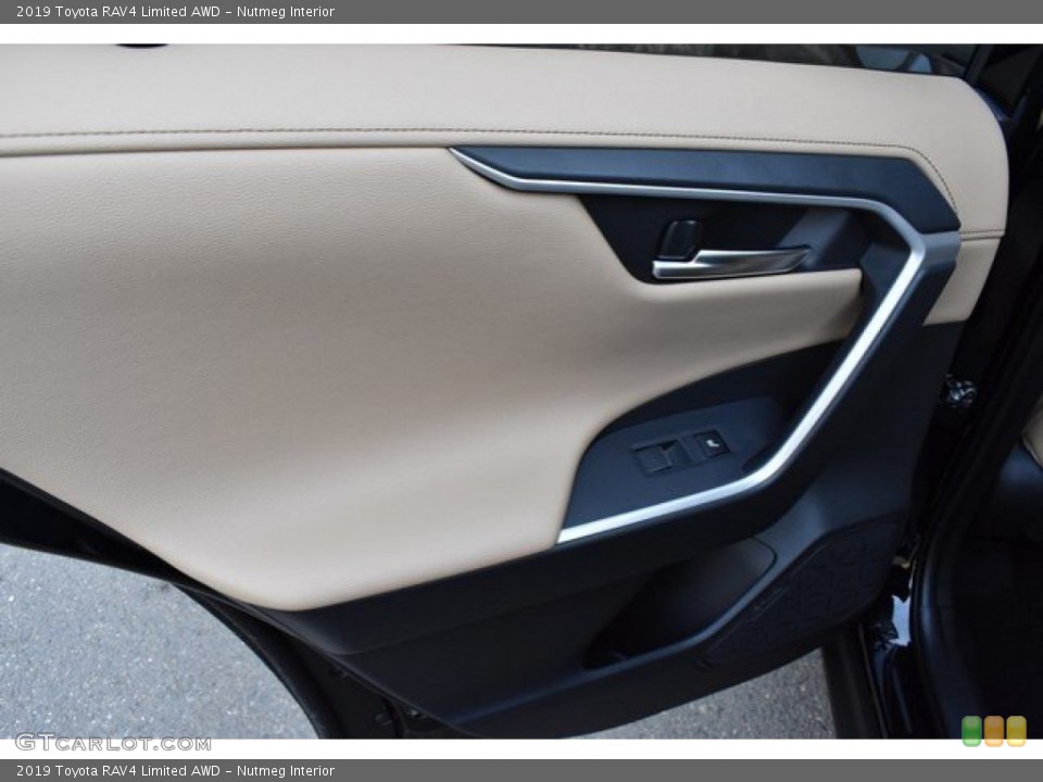 Nutmeg Interior Door Panel for the 2019 Toyota RAV4 Limited AWD #131443357