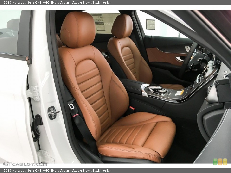 Saddle Brown/Black Interior Photo for the 2019 Mercedes-Benz C 43 AMG 4Matic Sedan #131445658