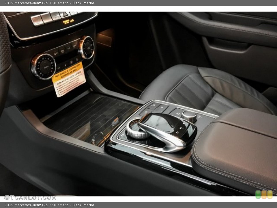 Black Interior Controls for the 2019 Mercedes-Benz GLS 450 4Matic #131447338