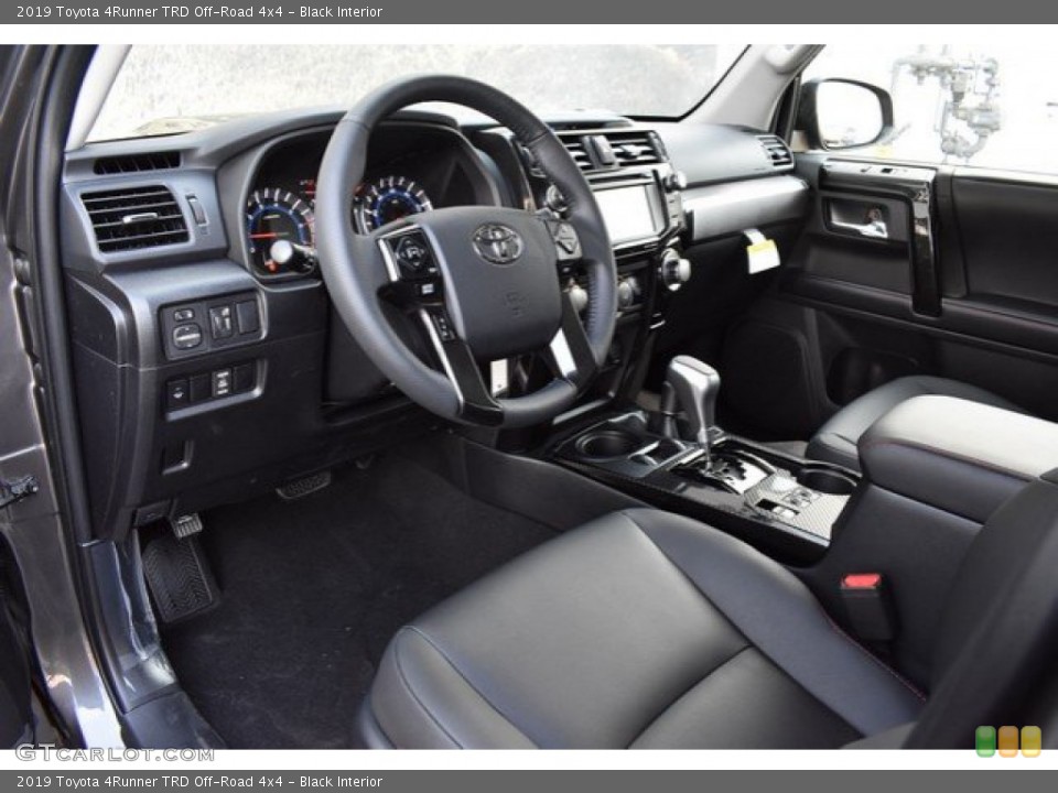 Black Interior Photo for the 2019 Toyota 4Runner TRD Off-Road 4x4 #131447581