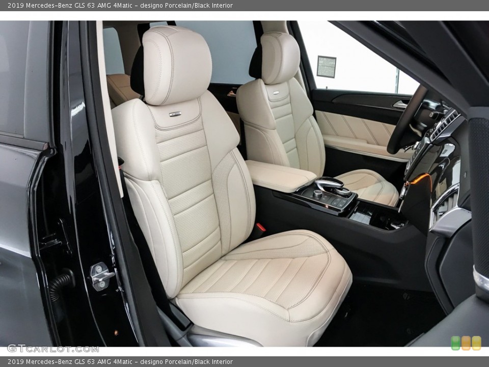 designo Porcelain/Black Interior Photo for the 2019 Mercedes-Benz GLS 63 AMG 4Matic #131448772