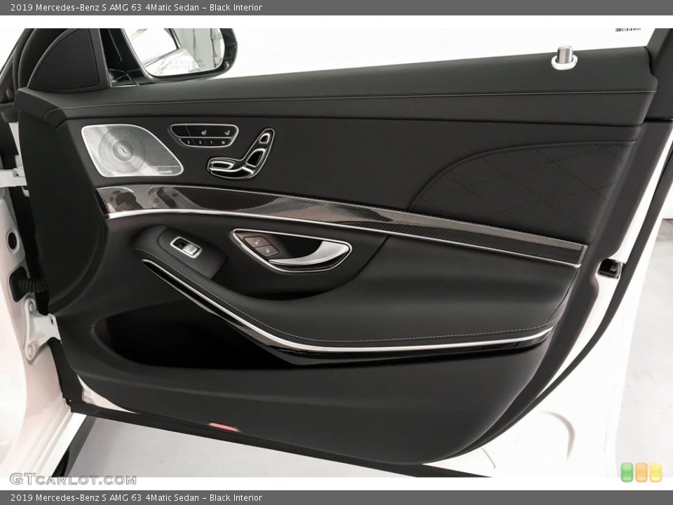 Black Interior Door Panel for the 2019 Mercedes-Benz S AMG 63 4Matic Sedan #131450218