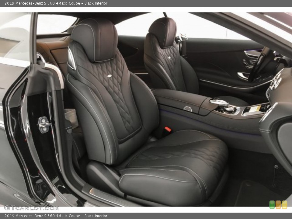 Black Interior Photo for the 2019 Mercedes-Benz S 560 4Matic Coupe #131451589