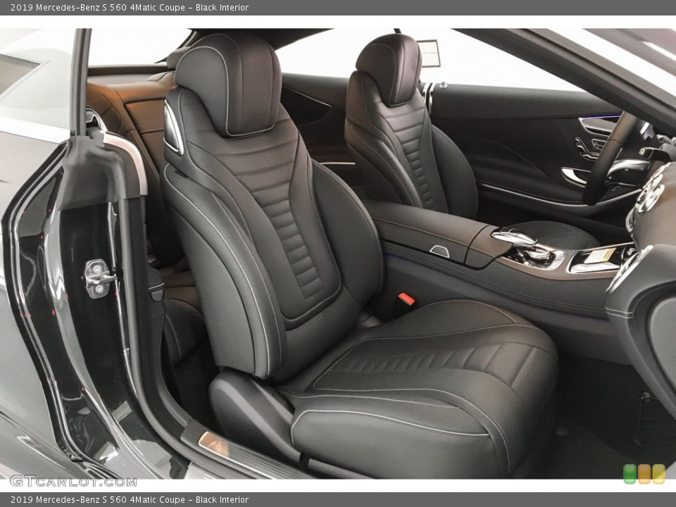 Black Interior Photo for the 2019 Mercedes-Benz S 560 4Matic Coupe #131452195