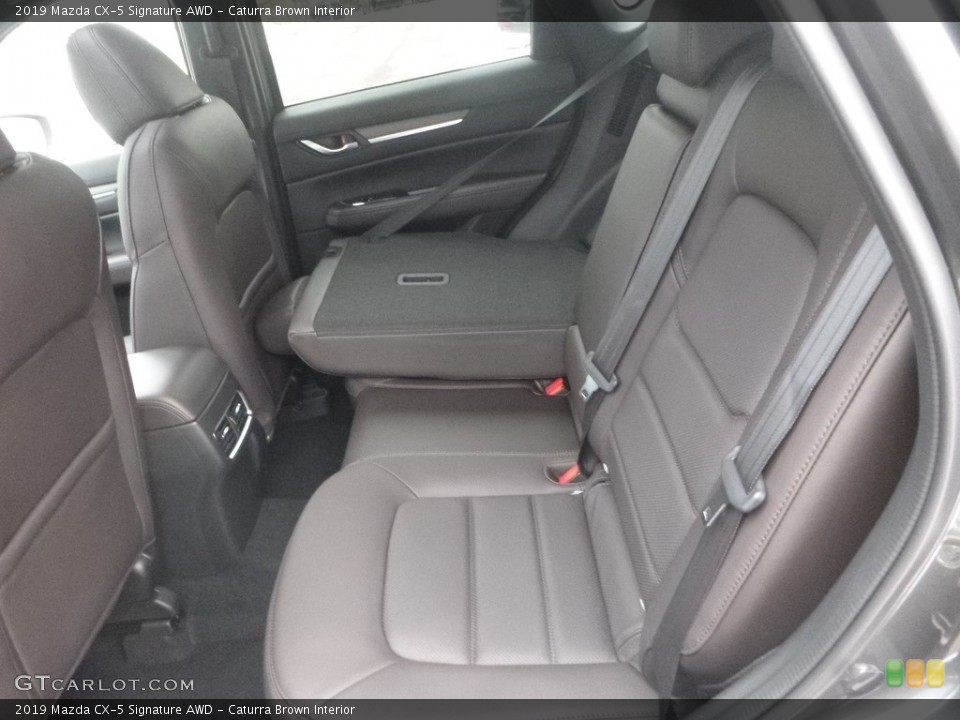 Caturra Brown Interior Rear Seat for the 2019 Mazda CX-5 Signature AWD #131452291