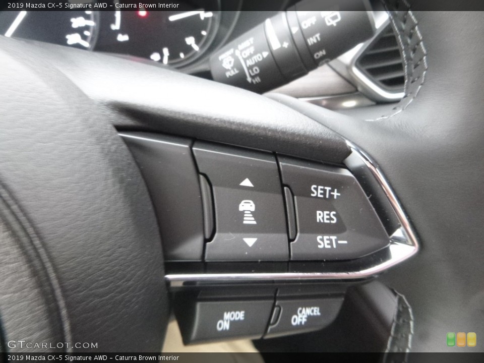 Caturra Brown Interior Steering Wheel for the 2019 Mazda CX-5 Signature AWD #131452471
