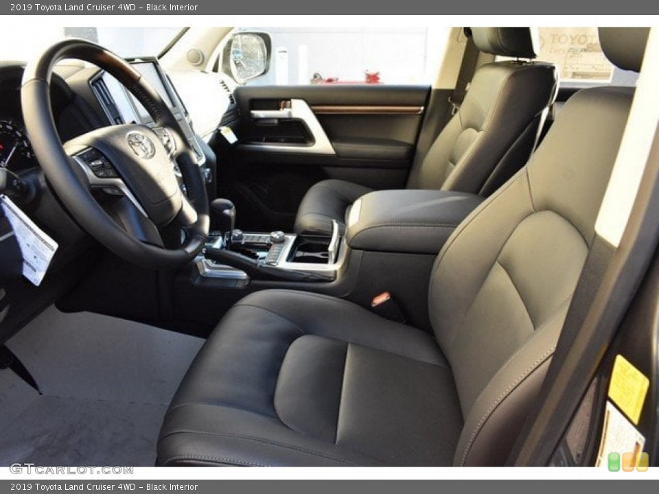 Black 2019 Toyota Land Cruiser Interiors