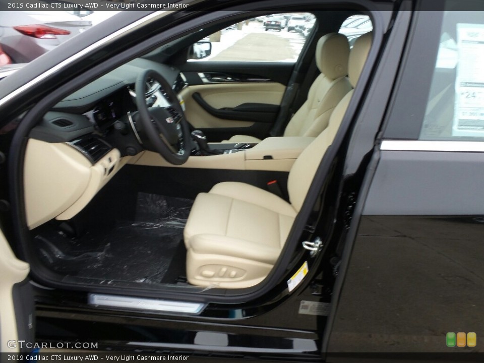 Very Light Cashmere Interior Front Seat for the 2019 Cadillac CTS Luxury AWD #131457973