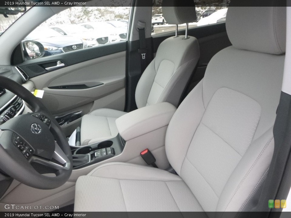 Gray Interior Photo for the 2019 Hyundai Tucson SEL AWD #131458375