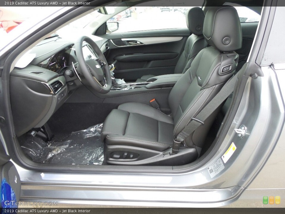 Jet Black Interior Photo for the 2019 Cadillac ATS Luxury AWD #131458609