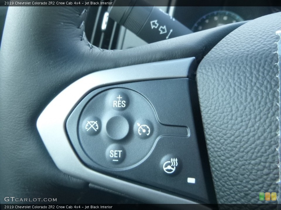 Jet Black Interior Steering Wheel for the 2019 Chevrolet Colorado ZR2 Crew Cab 4x4 #131461296