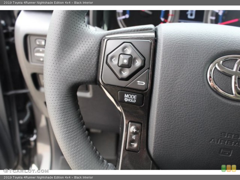 Black Interior Steering Wheel for the 2019 Toyota 4Runner Nightshade Edition 4x4 #131462557