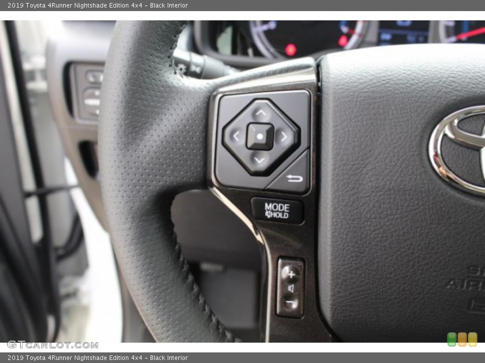 Black Interior Steering Wheel for the 2019 Toyota 4Runner Nightshade Edition 4x4 #131462979