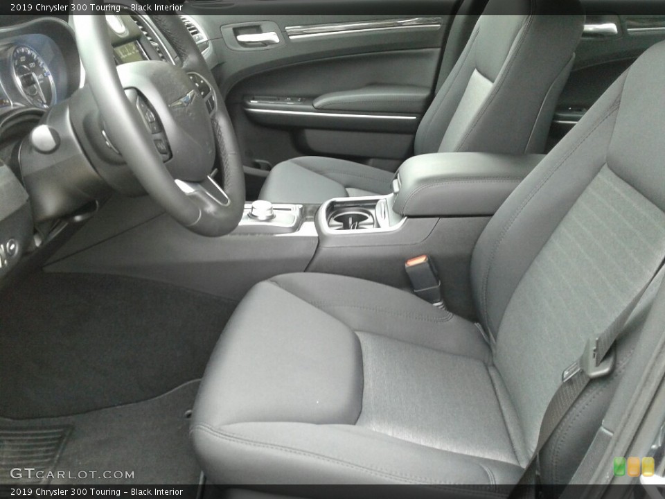 Black Interior Front Seat for the 2019 Chrysler 300 Touring #131465688