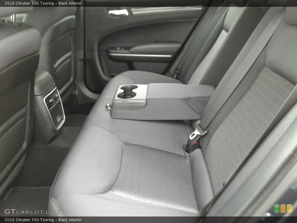 Black Interior Rear Seat for the 2019 Chrysler 300 Touring #131465694